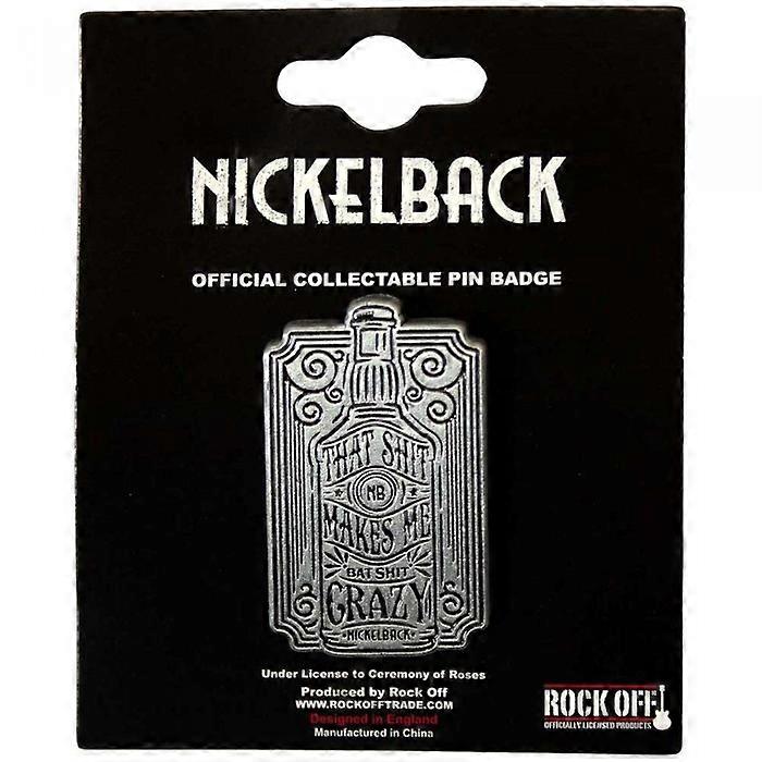 Nickelback Bat Shit Badge