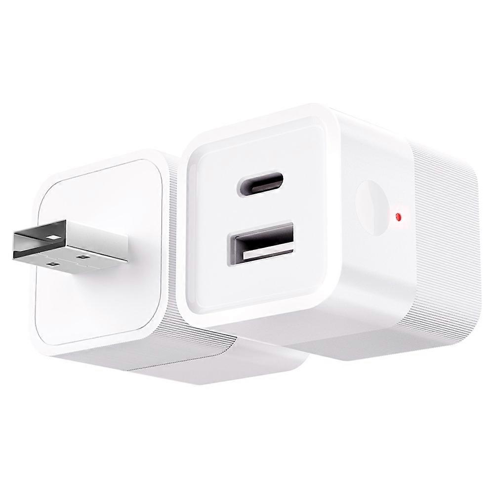Type B MG-SPQ100 Wireless WiFi USB Power Adapter to USB+Type-C Charging Adapter Tuya Smart App