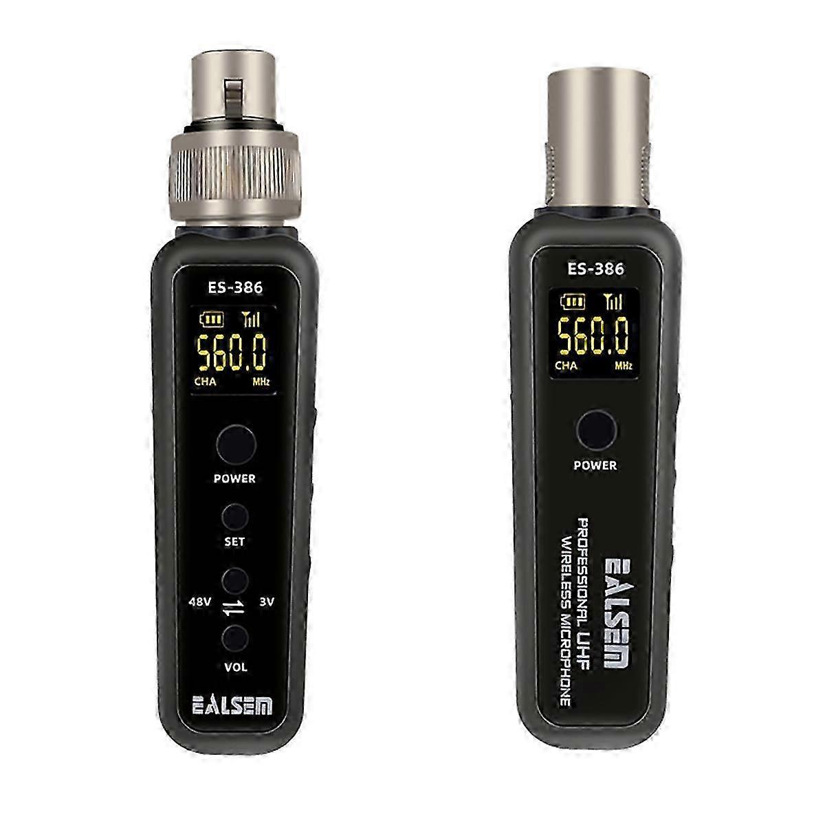 UHF Wireless Microphone Converter XLR Transmitter Receiver Microphone Wireless System compatible Dyn