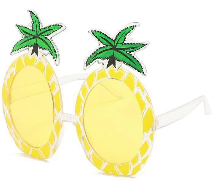 Pineapple shape holiday party Hawaiian glasses beach party