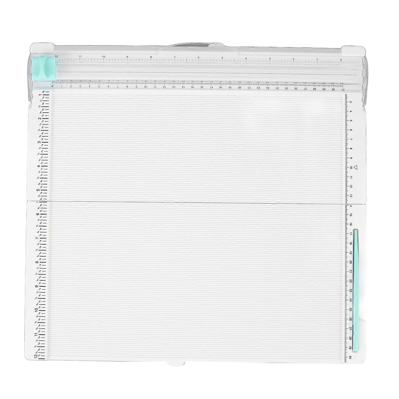 Paper Trimmer, Scoring Board 36 x 34 cm, Craft Paper Cutter and Foldable Marker for Scrapbooking, Envelope Making