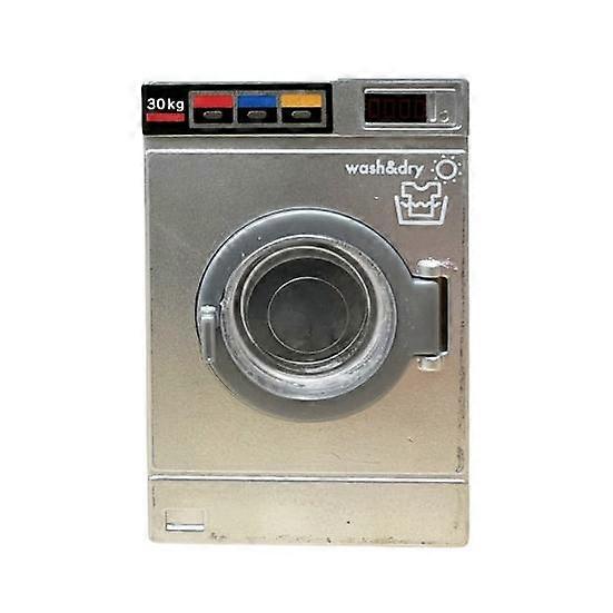 Dollhouse Washer Openable Lid High Simulation ABS 1:12 Mini Washing Machine Model Play House Toy for Micro Landscape