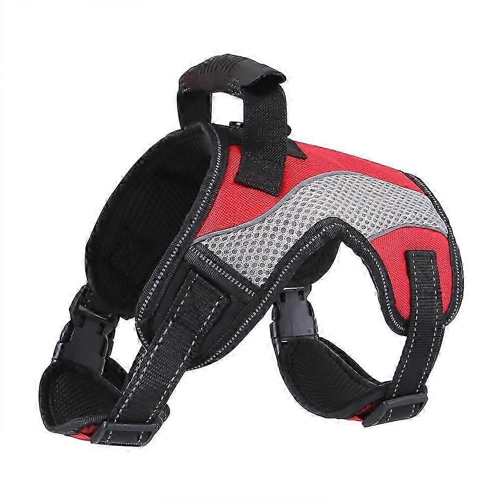 Dog Harness Escape Proof No Pull Vest Harness, Adjustable Soft Padded Pet Harness with Handle for Small to Large Dogs