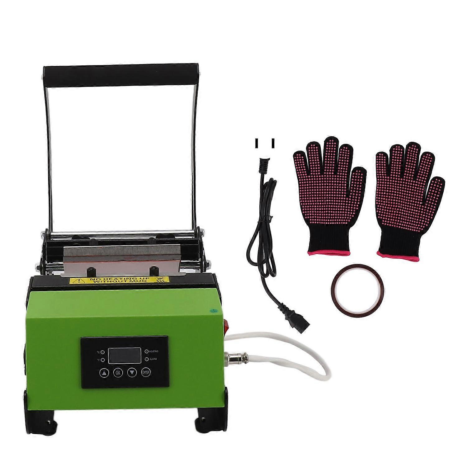 Mug Press Touchscreen Adjustable Pressure Auto Constant Temp Anti Slip Tumbler Heat Press for for Su