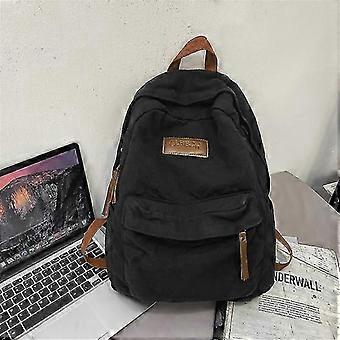 Neue Paare Stil College Student Rucksack Ins Cool Mädchen Junge Leinwand Grün Laptop Mode Weiblicher Rucksack Männlicher Reiserucksack