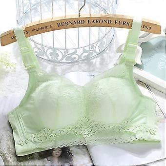Sexy Women Lady Lace Wireless Bra Gathering Adjustment Brassiere Underwear（#11）