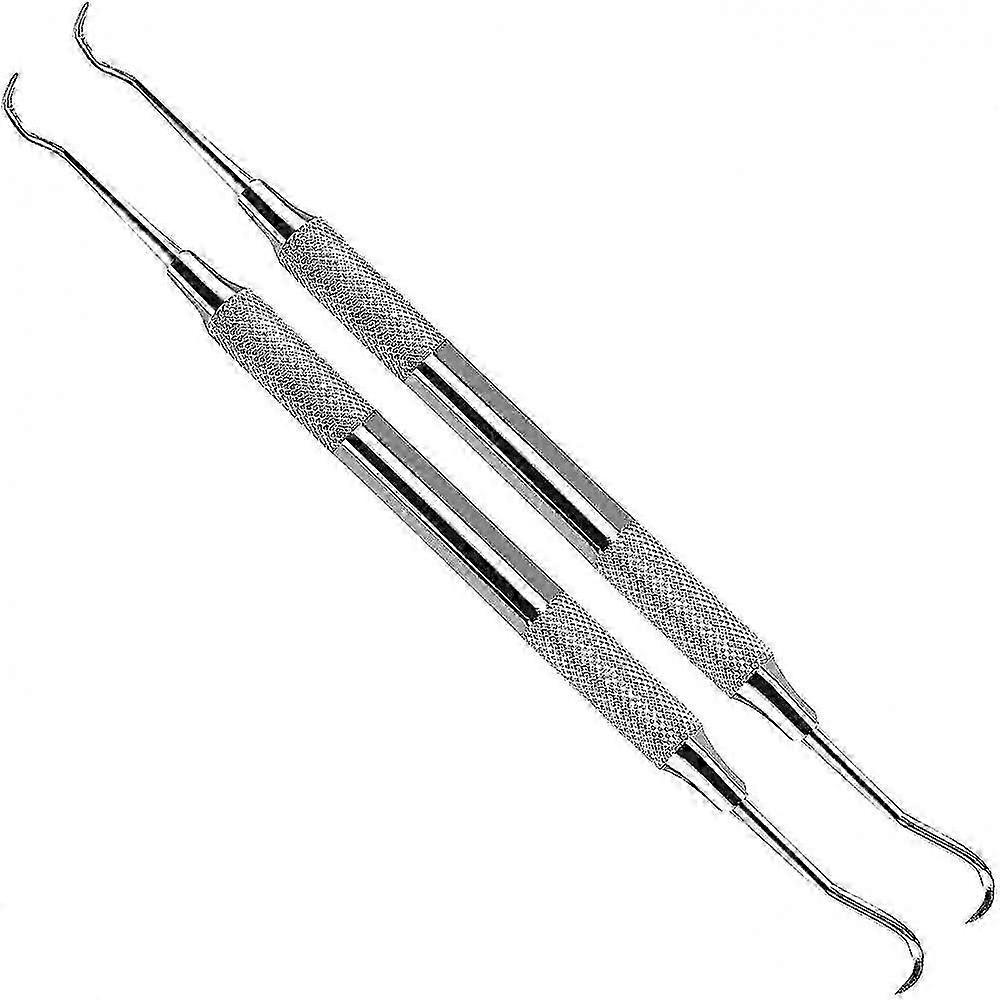 Professional Tartar Scraper Tool -double Ended Tartar Remover For Teeth(pack Of 2) QEJ