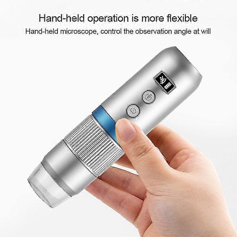 1000X Digitale Microscoop Hd Usb Wifi Microscoop Draagbare Elektron Stereo Microscopen Vergrootglas 8 Led