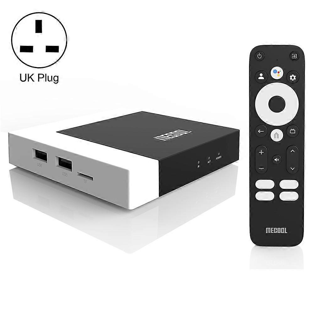 MECOOL KM7 Plus Android 11 Smart TV Set Top Box, Amlogic S905Y4 Quad Core, 2GB+16GB, Plug Type:UK Plug