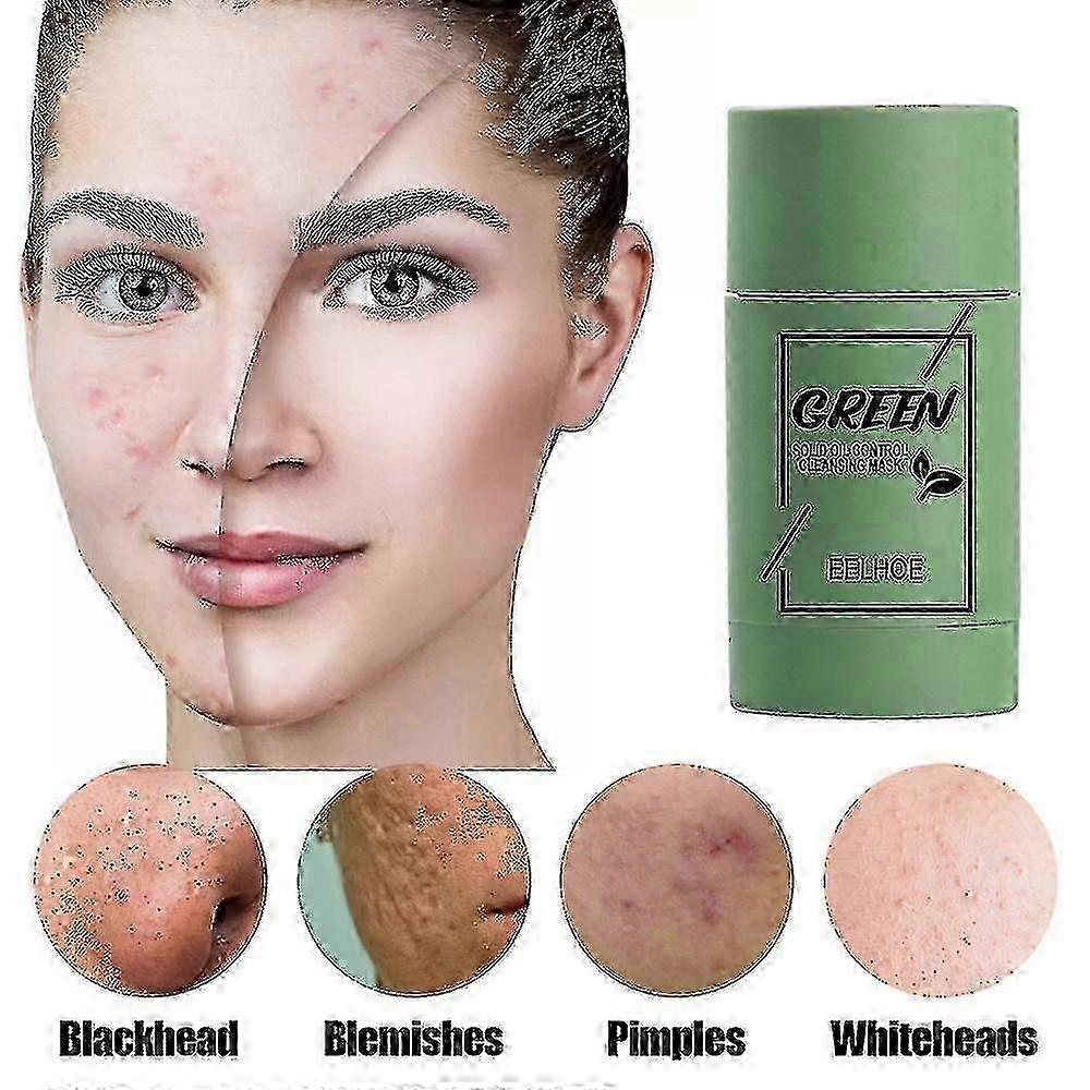 Purifying Stick Mask Oil Control And Anti-acne Eggplant Solid Fin