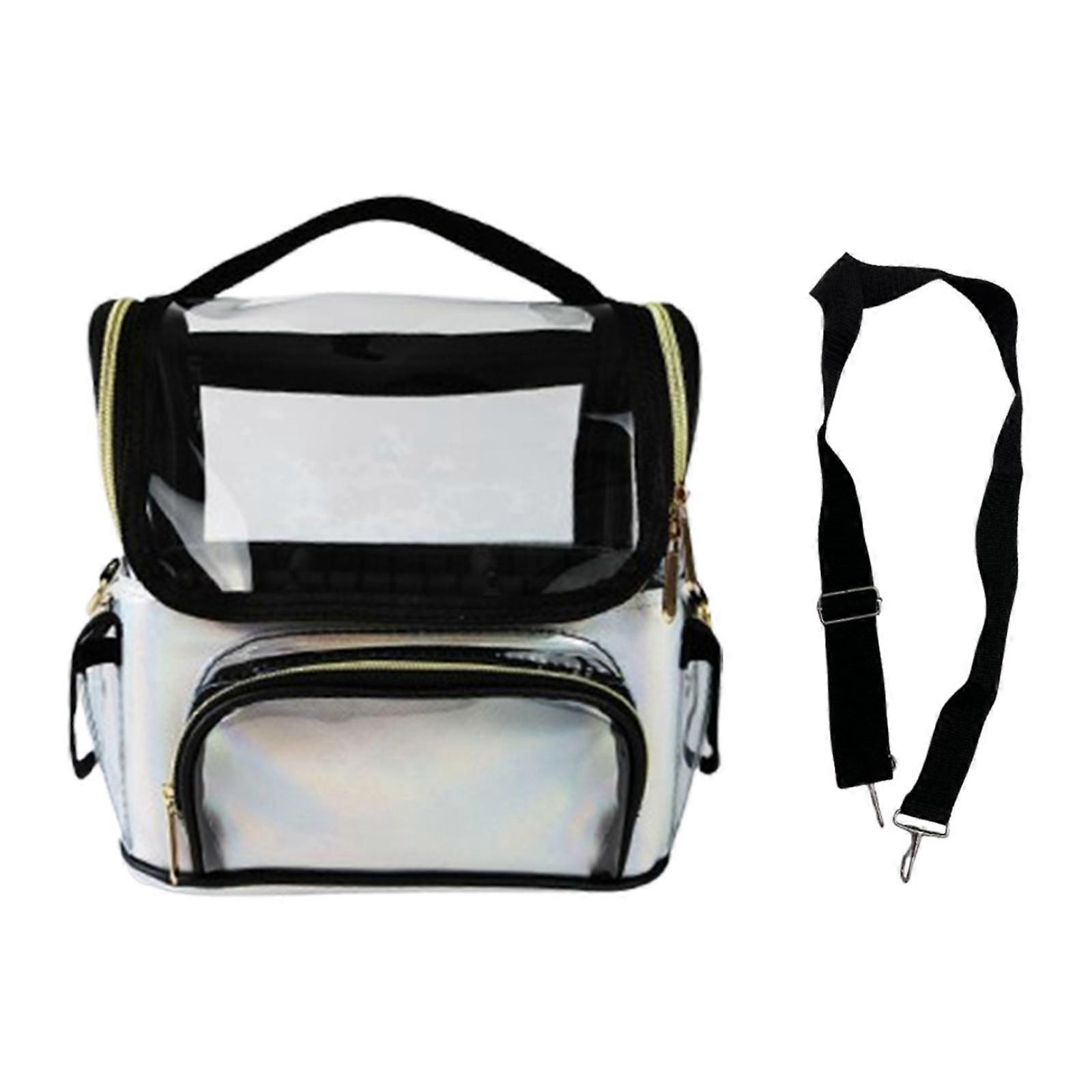 Makeup Case Makeup Brush Bag Professional Transparent Waterproof Clear Makeup