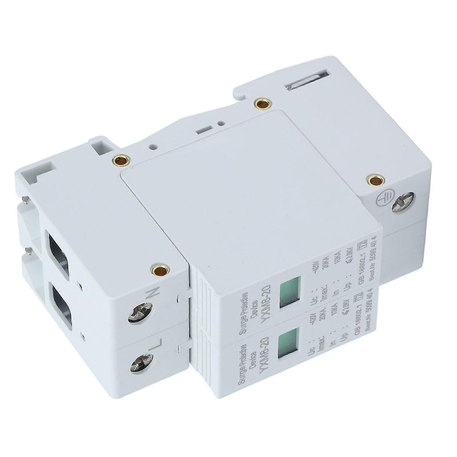 Surge Protective Device 2P Voltage Protection Arrester Protector 20kA YXM820