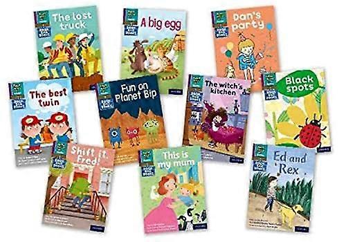 قراءة الكتابة شركة الصوتيات كتاب حقيبة الكتب: مجموعة الأرجواني 2 كتاب حقيبة الكتب الكتب (حزمة مختلطة من 10).