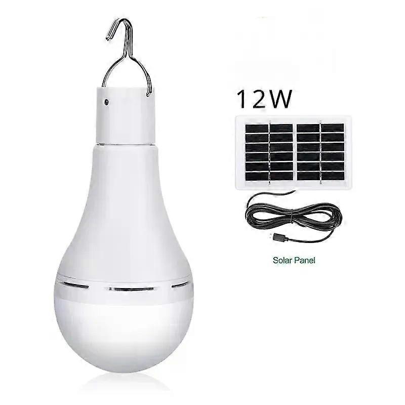 12W κρεμασμένο ηλιακό φως αδιάβροχο USB φορτισμένο ηλιακό φως λαμπτήρων έκτακτης ανάγκης εσωτερικού εσωτερικού σπιτιού λαμπτήρων
