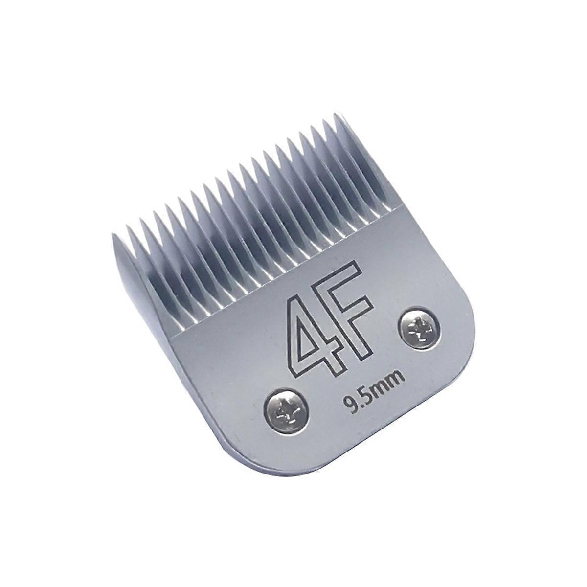 4F 9.5mm Detachable Pet Dog Grooming Clipper Ceramic Blade Replacement for Most A5 KM10 Series Clipper