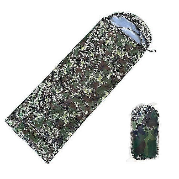 Camping Sleeping Bag- 4 Seasons For Adults, Light, Warm, Extra-large With Compression Sack