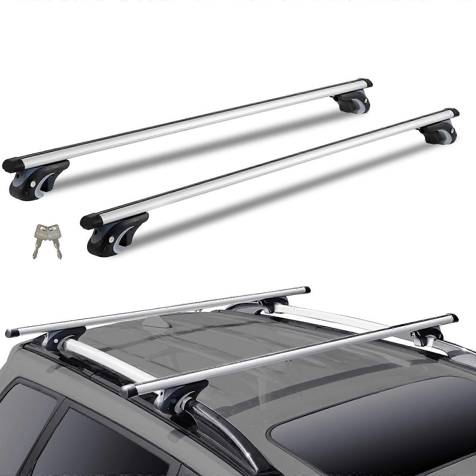Universal Roof Rack Cross Bars, 54",200 lbs Load Capacity,for SUVs, Sedans, and Vans