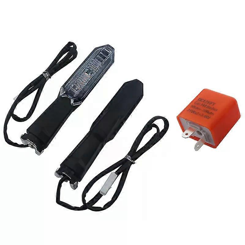 Motorcycle Turn Signal Indicator Lights Blinkers compatible for Kawasaki Versys 650/1000 Z250 Z300 Z400 Z650 Z900 NINJA 250/300/400 ZX-6R