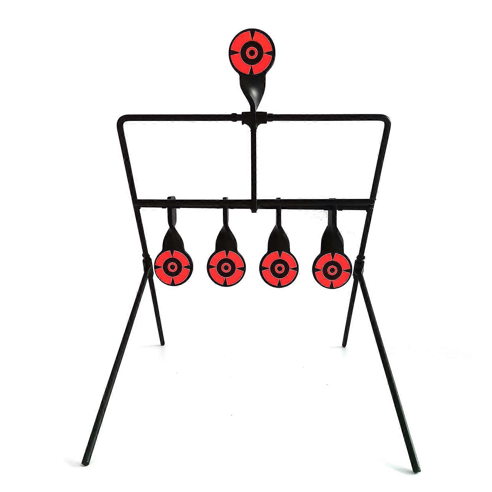 Pellet Resetting Targets, Steel Shooting Targets for .177 and .22 Caliber Airgun Rifles, Durable and Rated for Hunting
