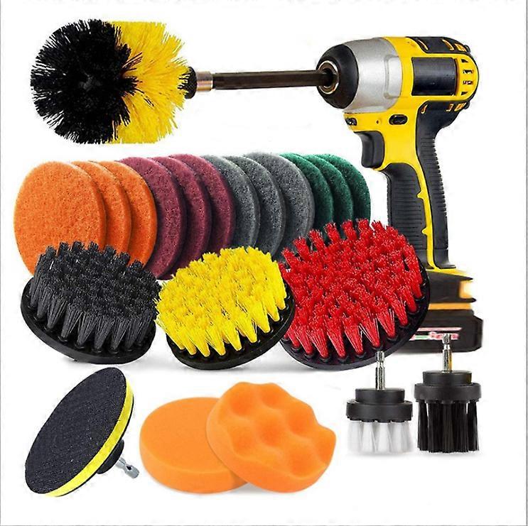 Brushes Drill Brush Set, Carp Cleaning Brush Set (22 Electric Drill Brush Sets, 22 Customized)