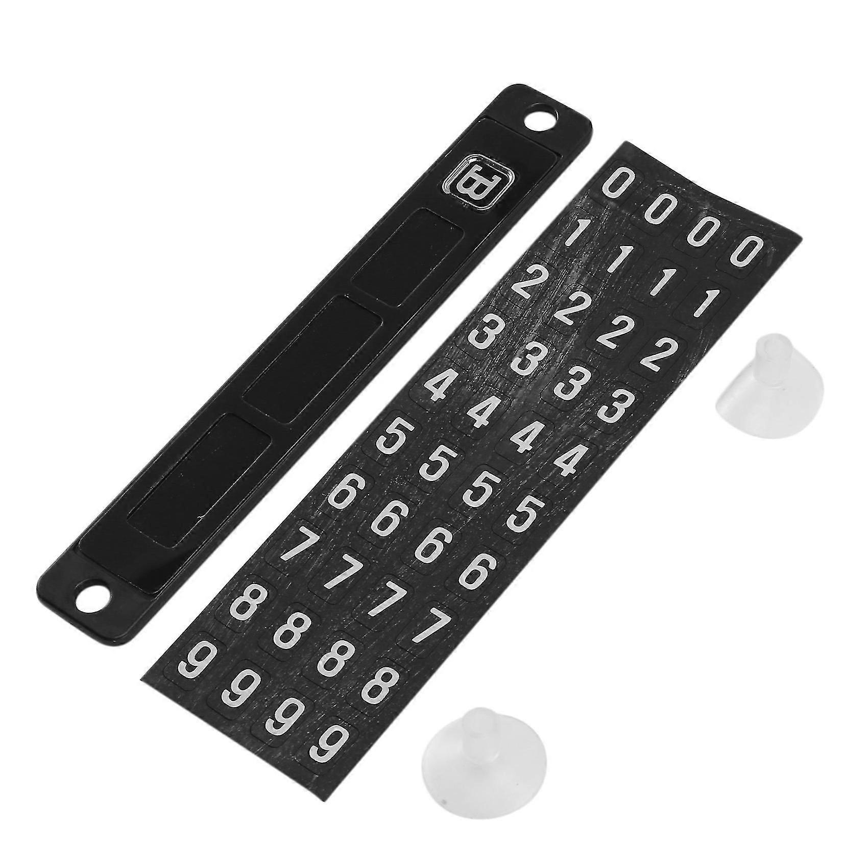 Luminous Magnetic Temporary Parking Card Phone Number Card Plate Front Windshield Car Sticker for K2 Soul 6 New