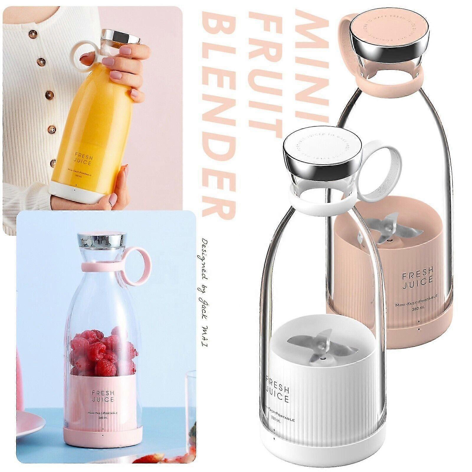 Portable Electric Mini Blender Mixer Shaker Bottle Usb Rechargeable Fitness