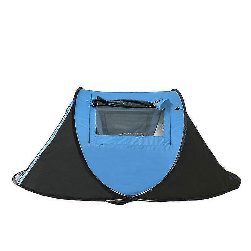 Beach Tent Fully Automatic Quick Open Double Window for 3 to 4 People Camping