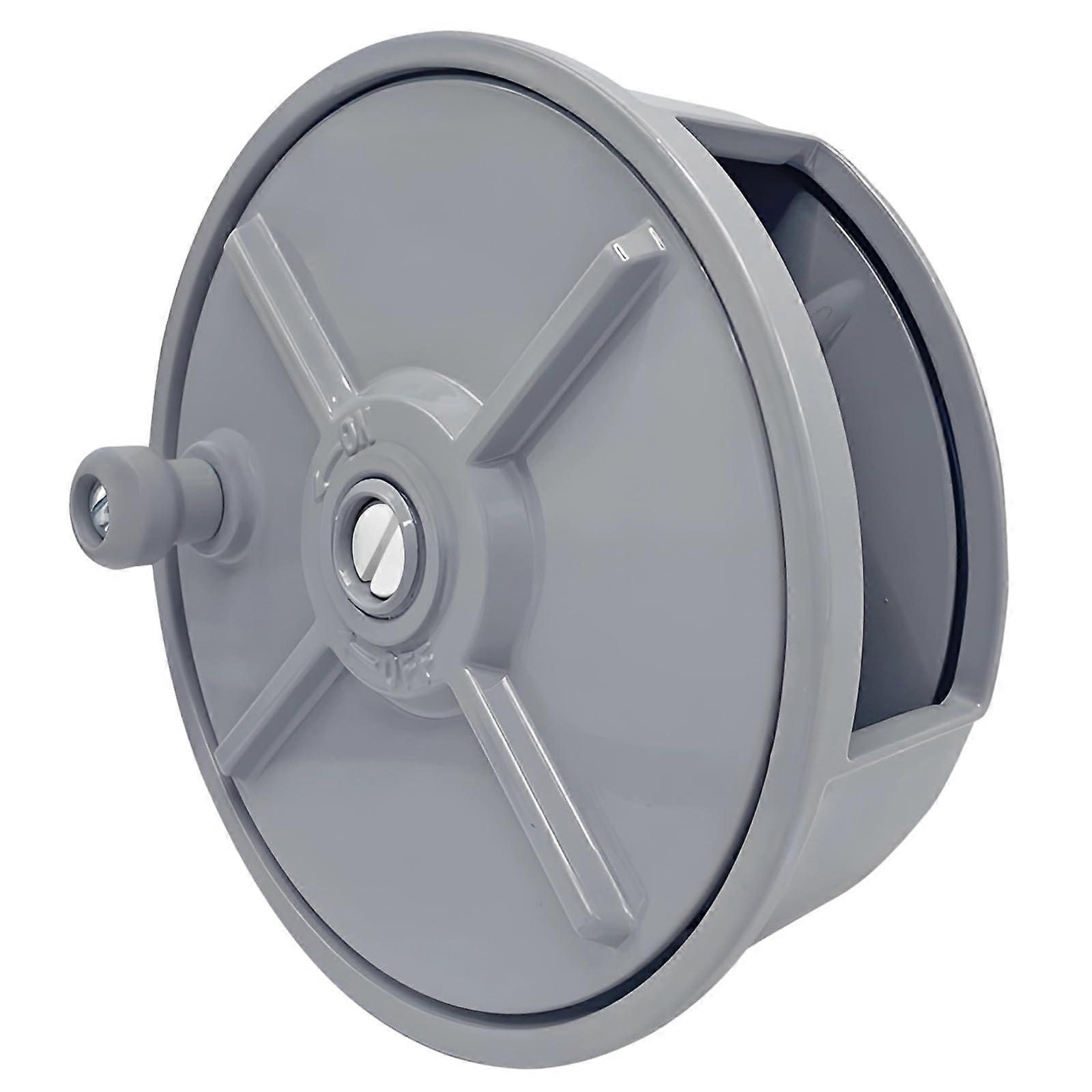 6 Inches Tie Wire Reel Dispenser, Aluminum Wire Spool Holder with Belt Hook