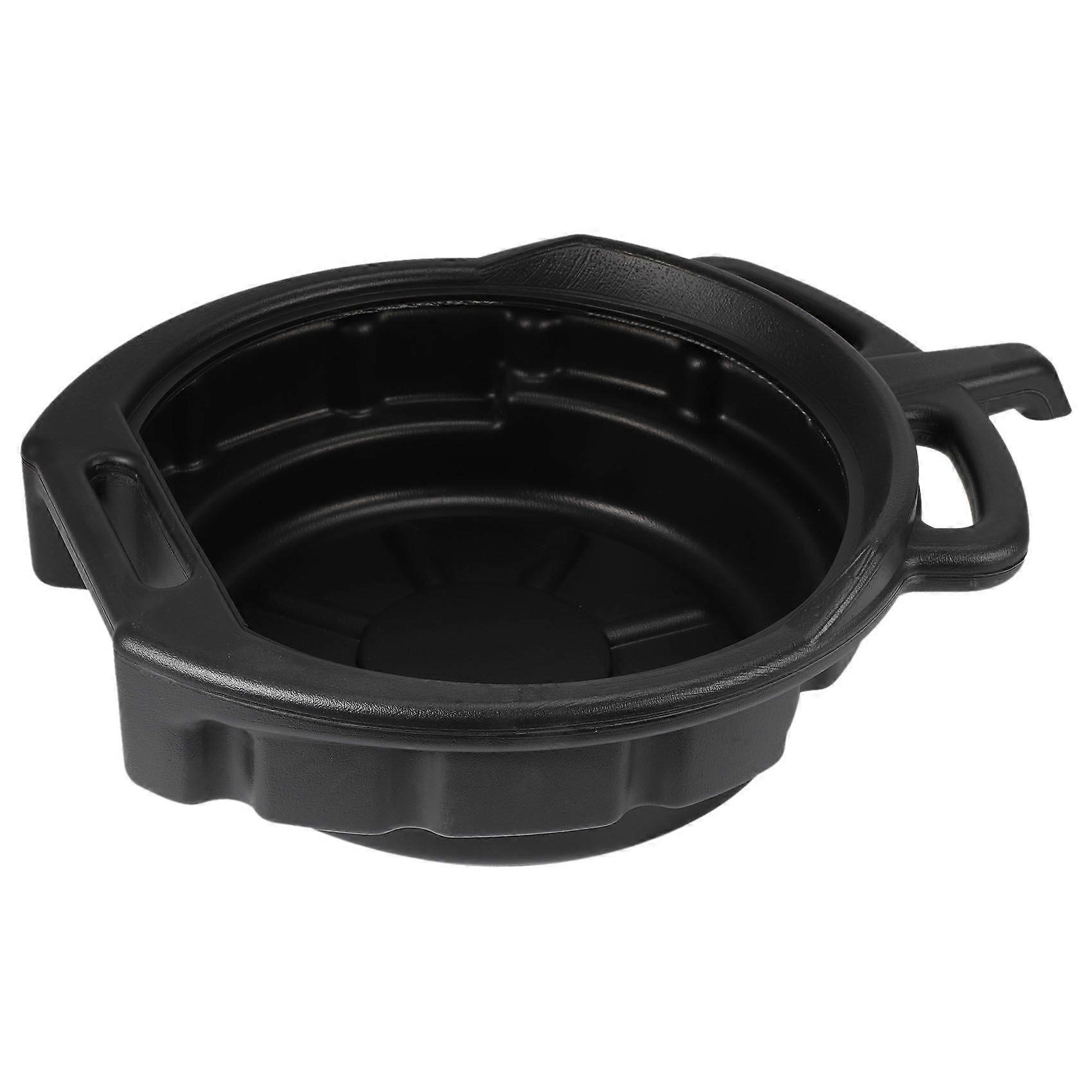 7.5L Plastic Oil Drain Pan Wast Engine Oil Collector Tank Oil Trip Tray For Repair Car Fuel Fluid Change Garage Tool