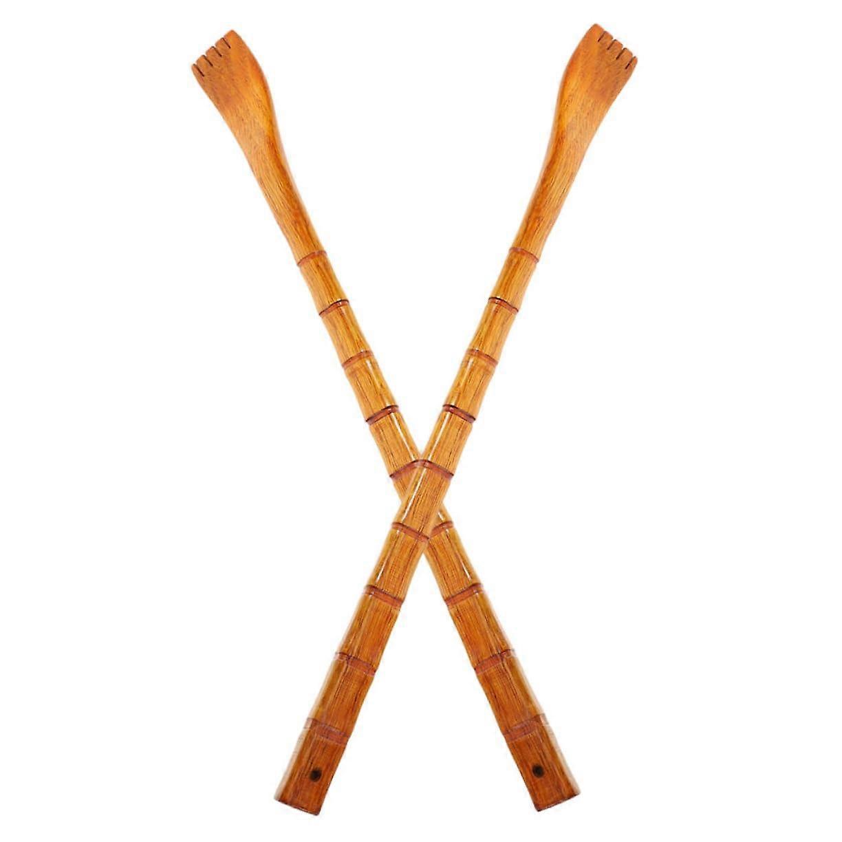 Extendable Wooden Back Scratcher Stick for  and  Travel Office Home Use Comfortable Scratch