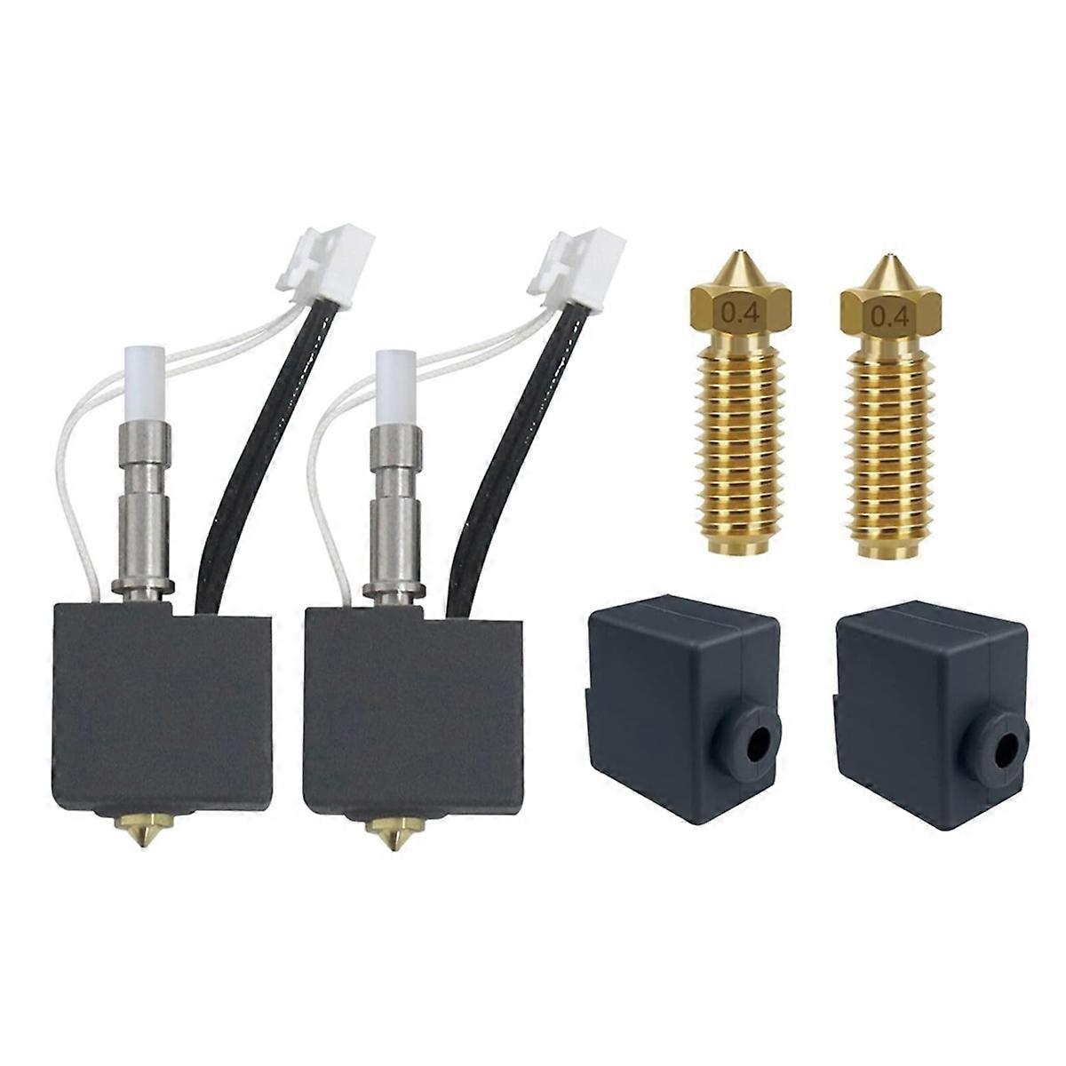 2Packs 3D Printer for S1 Assembled Extruder Hotend Kit for S1/Combo/ Pro 3D Printers Replacement