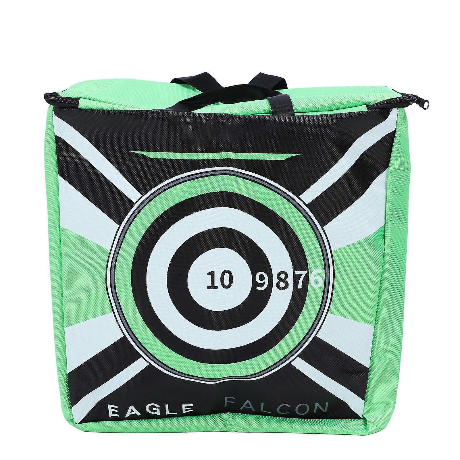 15.75 Inch Fillable Archery Target Bag Oxford Cloth Portable Bow Target Replacement Cover with Carry Handle for Practice