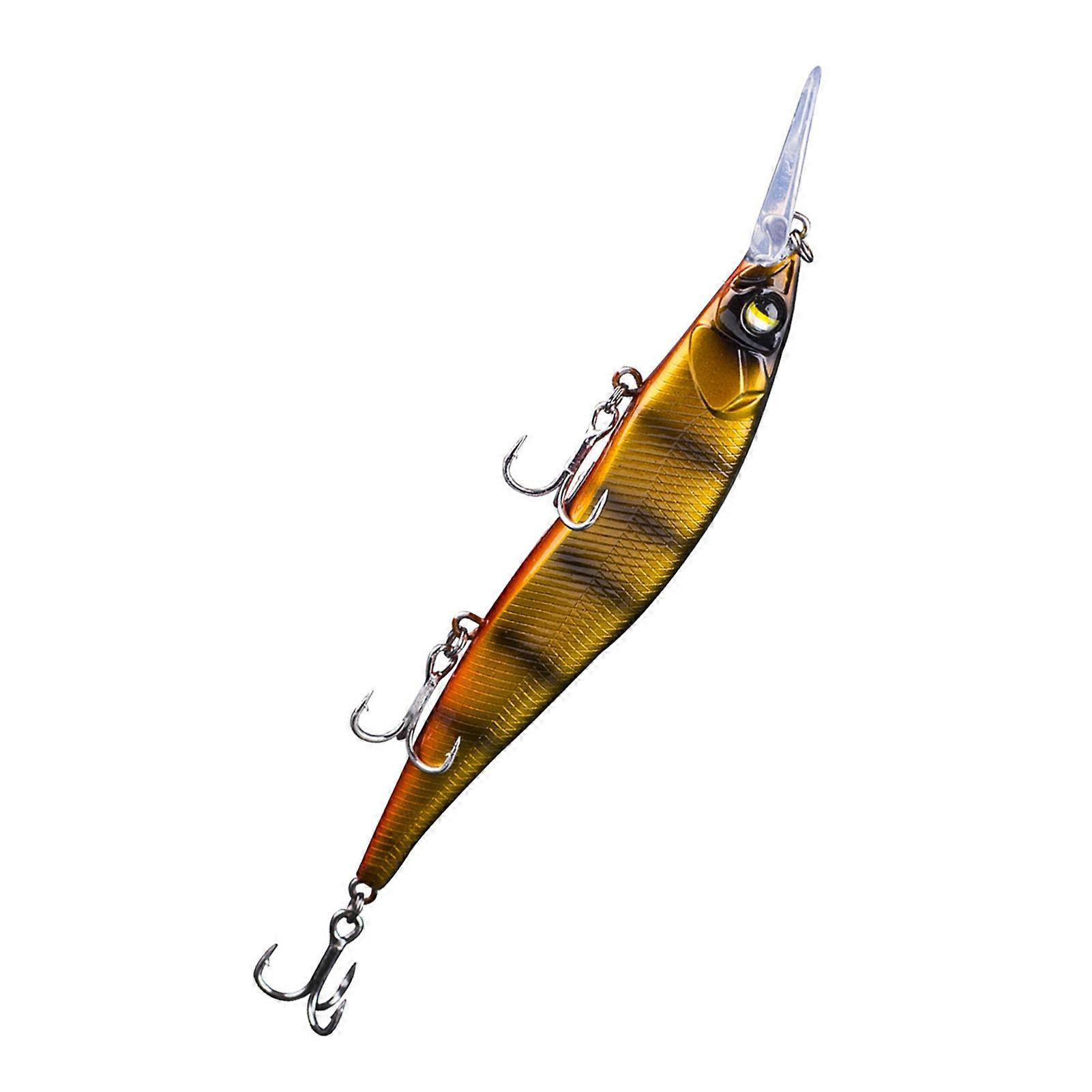 Medium Diving Minnow Jerkbait 13.5cm 14.7g Treble Hook 6 Colors