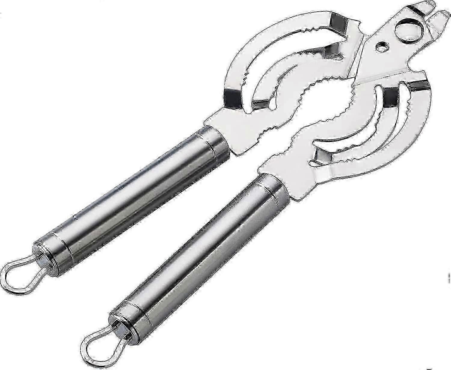 Stainless Steel Lid Opener, Lid And Jar Opener With Ergonomic Handle Professional Jar And Bottle Ope