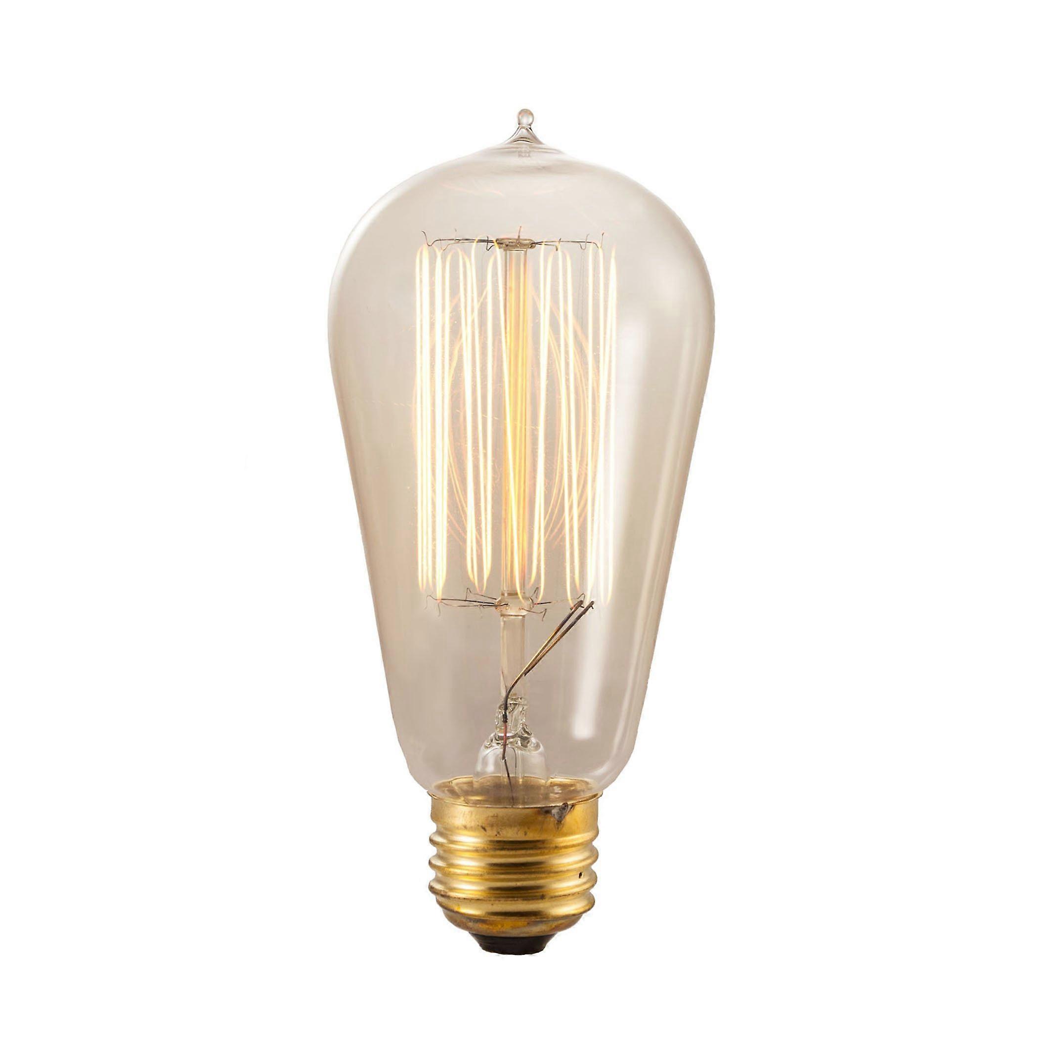 134019 40W Nostalgic Edison Squirrel CageStyle Bulb 2 Pack