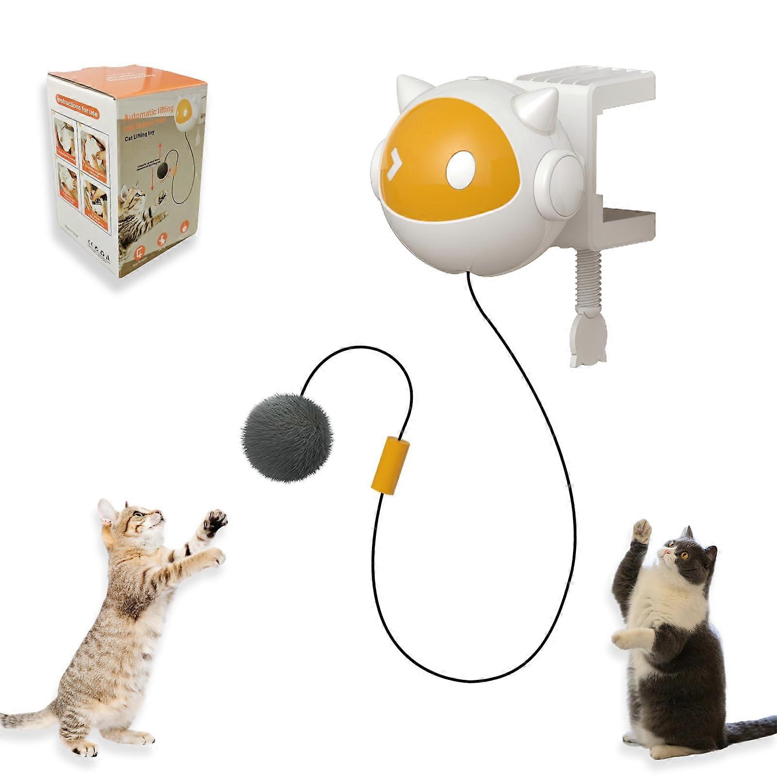 Interactive Cat Toys Balls for Indoor Cats, Automatic Moving Hunting Toy for Kittens, Lightweight and Durable Design