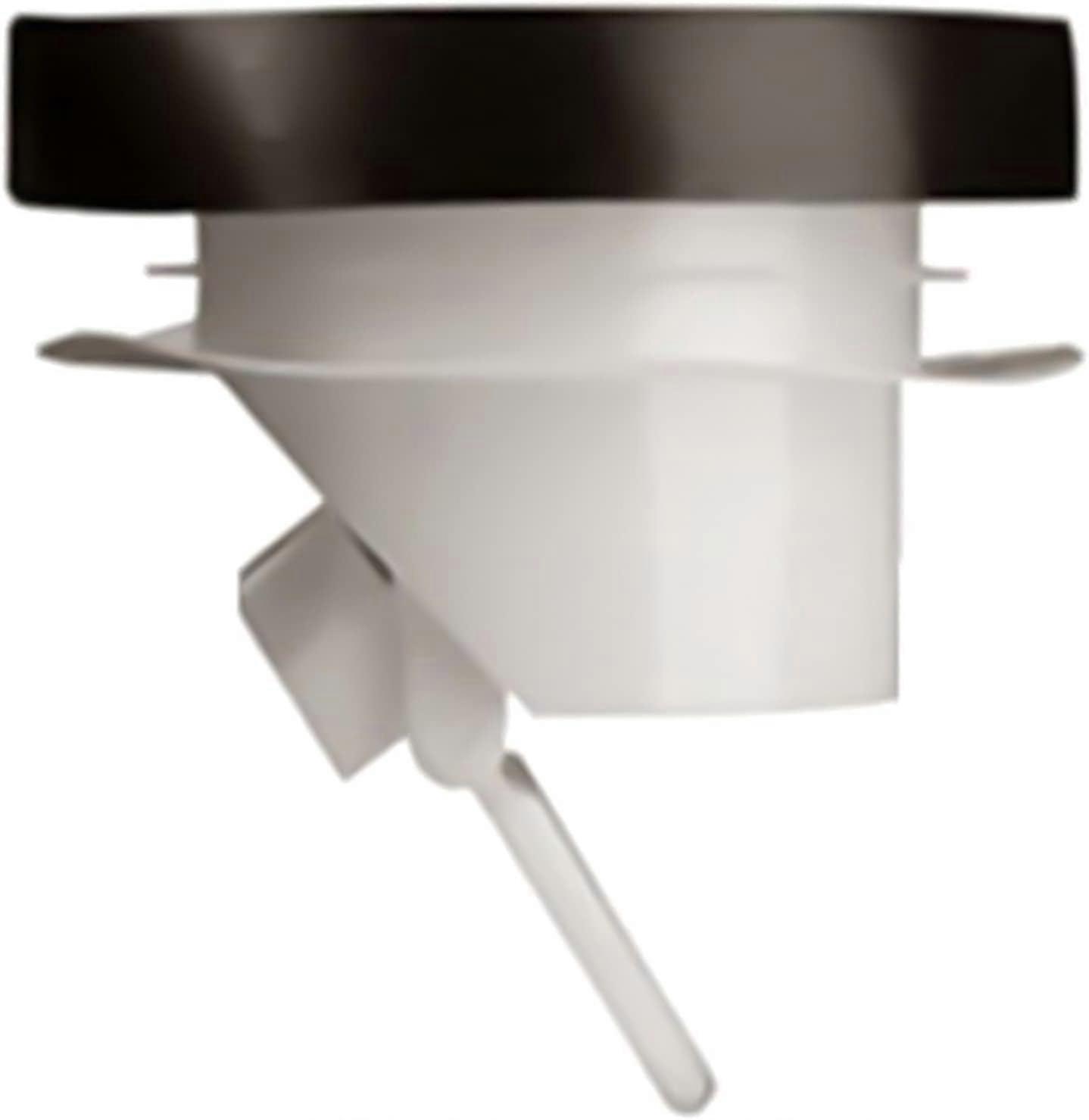 White Odor Proof Shower Floor Drain Backflow Preventer Drain Stopper One Way