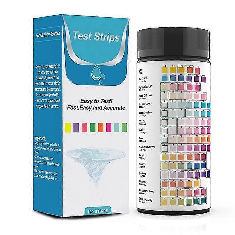 16 in 1 Drinking Water Test Professional Hardness Testing Kits,100PCS