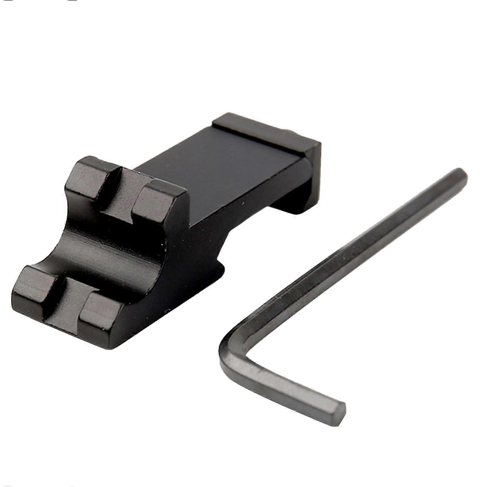 45 Degree Rail Bracket Quick Detach Rail Mount Base 45 Degree Offset Side Rail Adaptor Aluminum Alloy Mounting Bracket