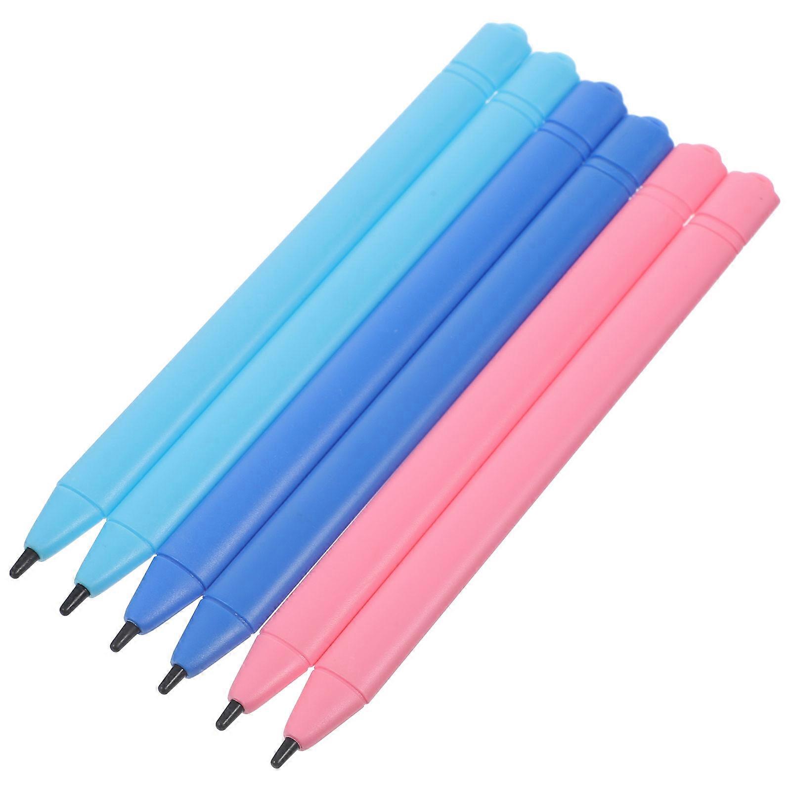 6pcs Touch Screen Stylus Pens for Writing, LCD Tablets & Doodle Boards – Lightweight, Portable, Scratch Resistant Tips