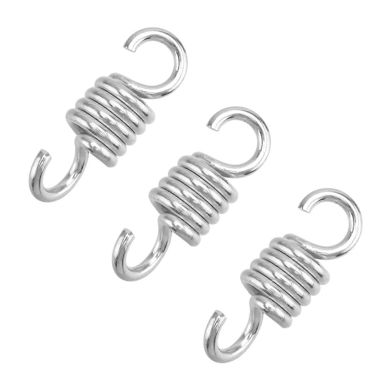 Hammock Chair Spring Set, 3 Pack, Heavy Duty Metal Springs For Hanging Swing, Universal Fit