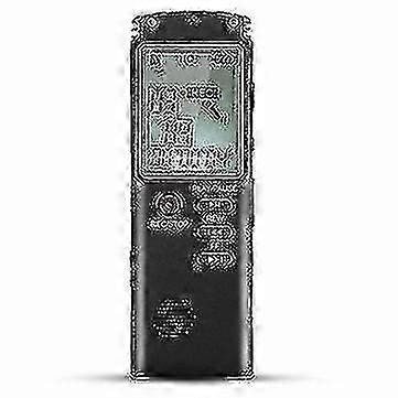 8gb Portable Rechargeable Lcd Digital Audio Voice Recorder Dictaphone With Mp3
