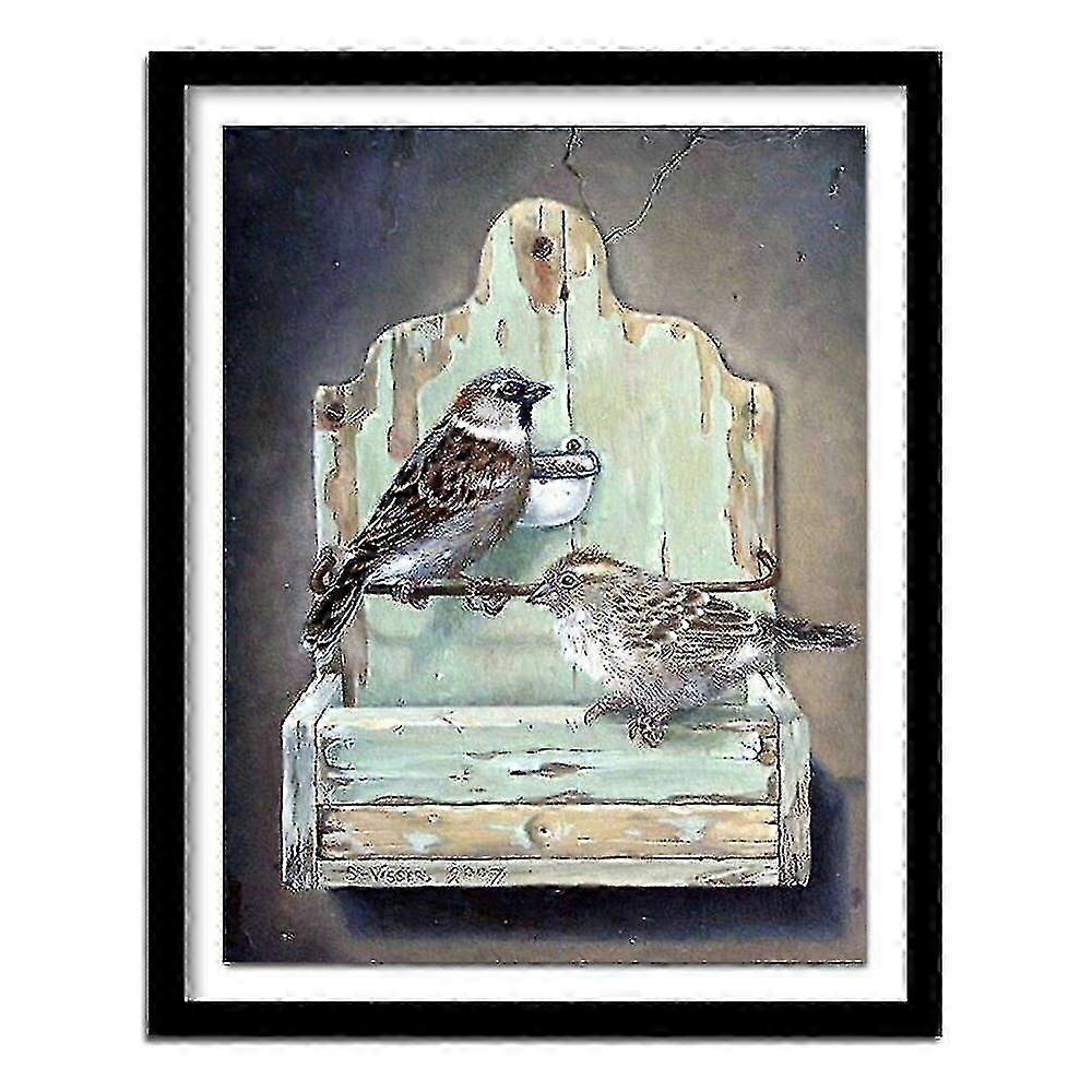 Drawing Painting Kits Diy Two Little Funny Birds 5d Square Diamond Painting Cross Stitch Diamond Embroidery Home Decor
