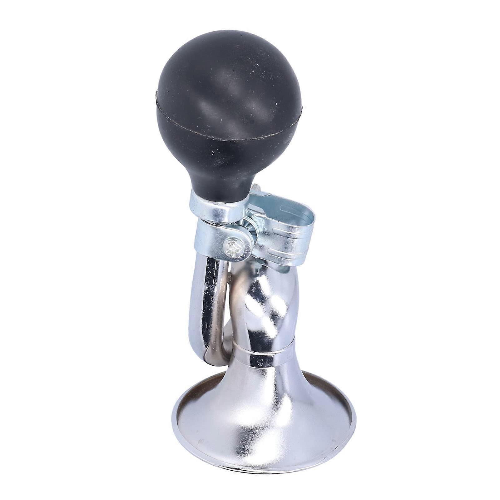 Bicycle Horn Adult Loud Retro Metal Squeeze Clown Signal Horn for All Bike Handlebars, Classic Sound Design
