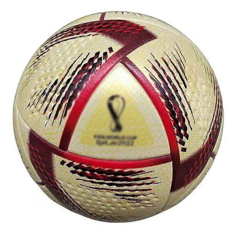 2022 Qatar Apricot Red Soccer Ball for Competition and Training