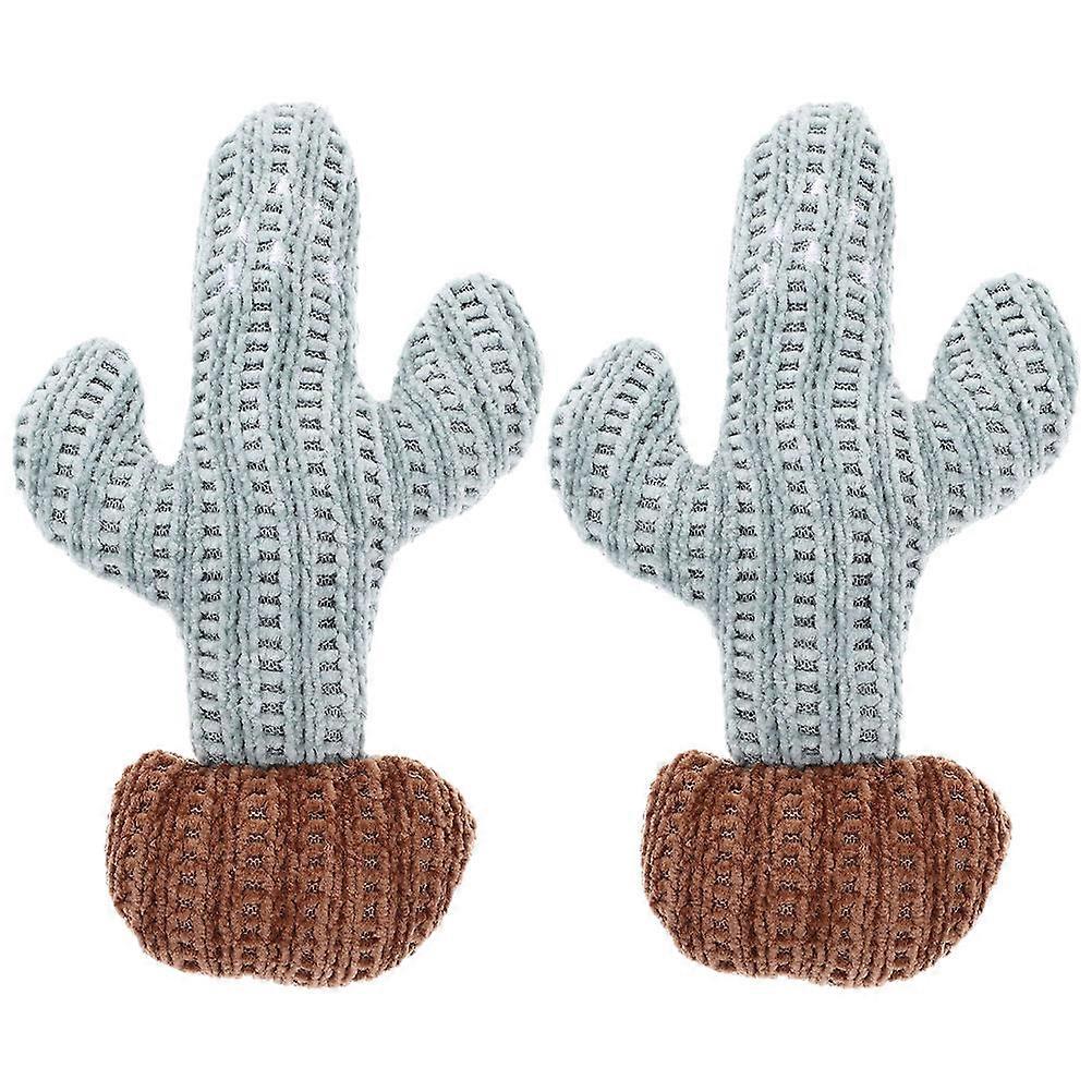 Cat Toys For Indoor Cats Kitten Plush Catnip Doll Toy Interactive Play Multi 14x5.5x10.5cm 2Pcs