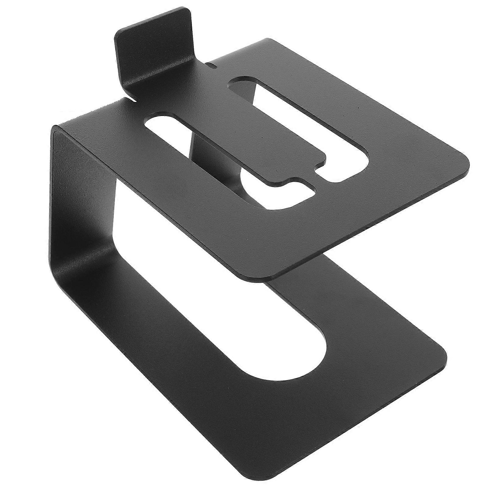 Desktop Speaker Stand – Sleek, Space Saving Design for Stable Computer Speakers with Optimized Height and Polished Finish for Clear Audio at