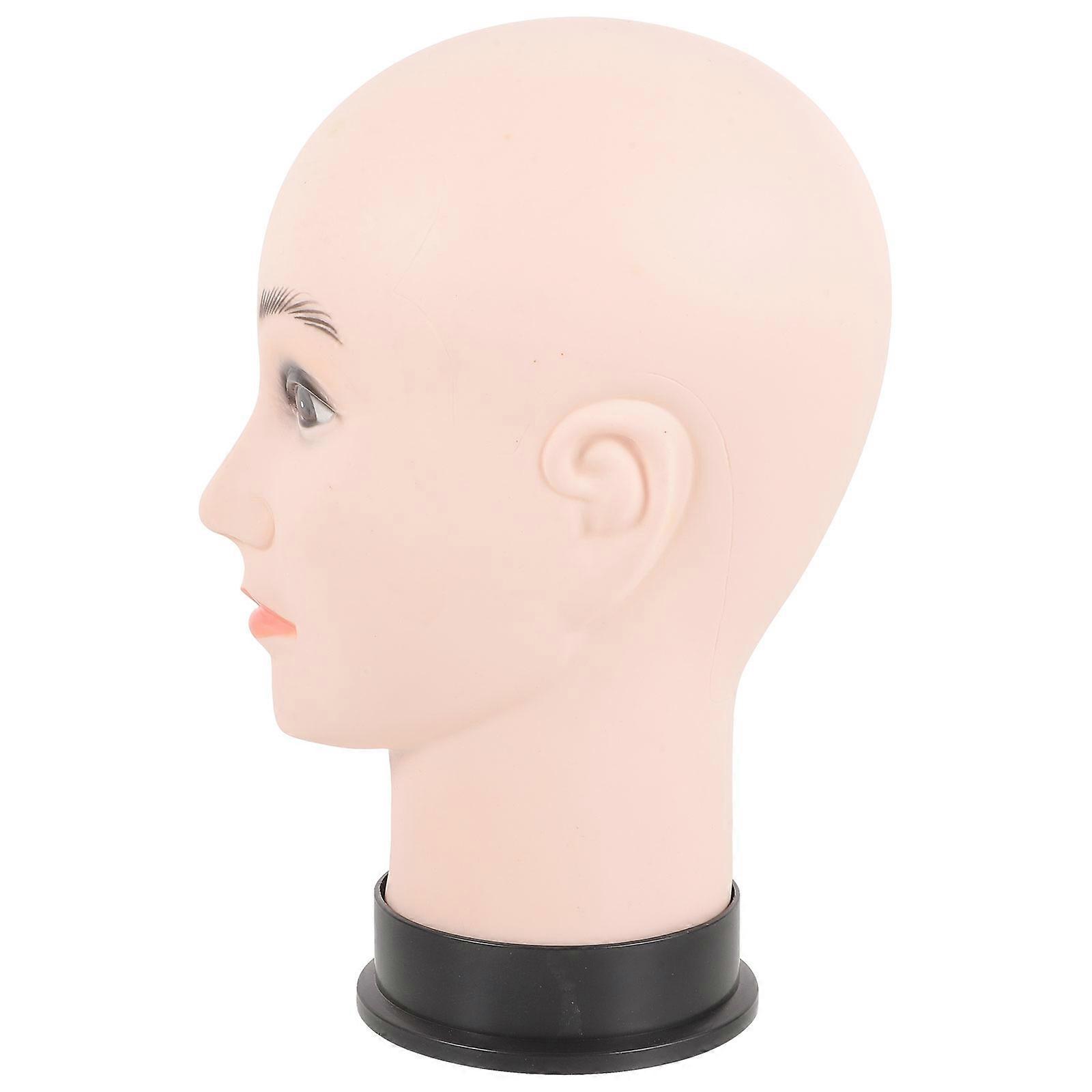 Lightweight Wig Display Mannequin Head Stand for Wigs, Hats, Scarves, Sunglasses – Portable Head Model for Professional and Personal Showcase Use
