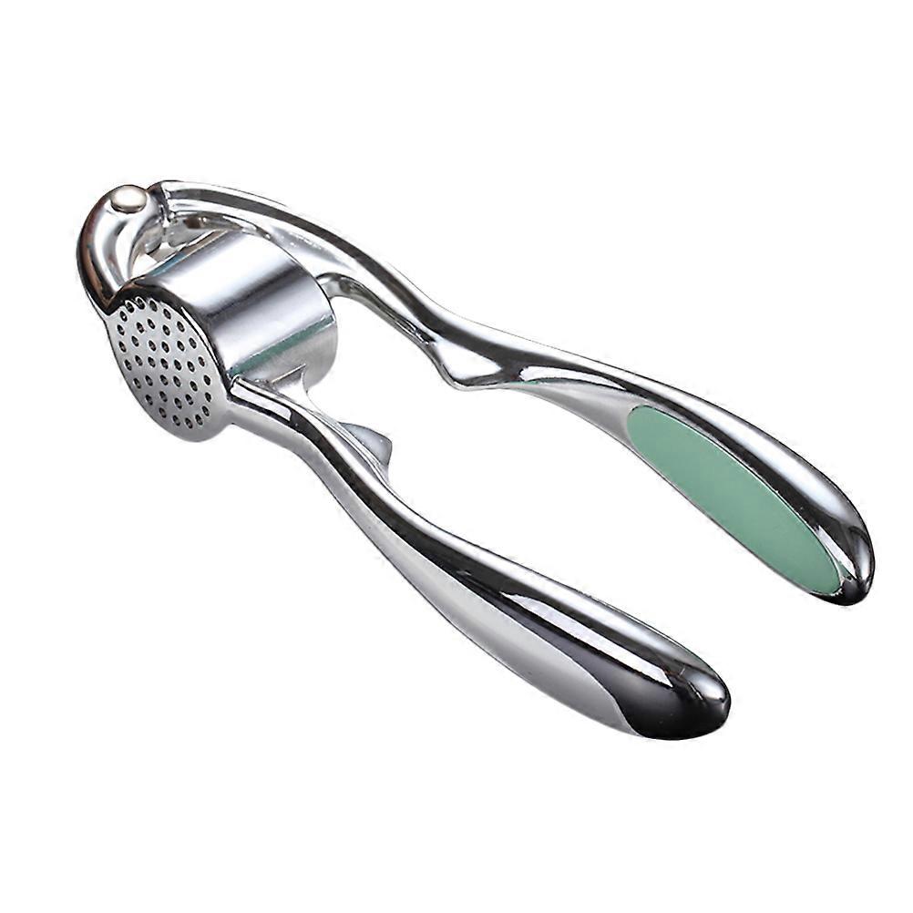Ergonomic Zinc Alloy Garlic Mincer Manual Press Tool for Easy Crushing and Squeezing – Essential Kitchen Accessory for Fresh Garlic Preparation