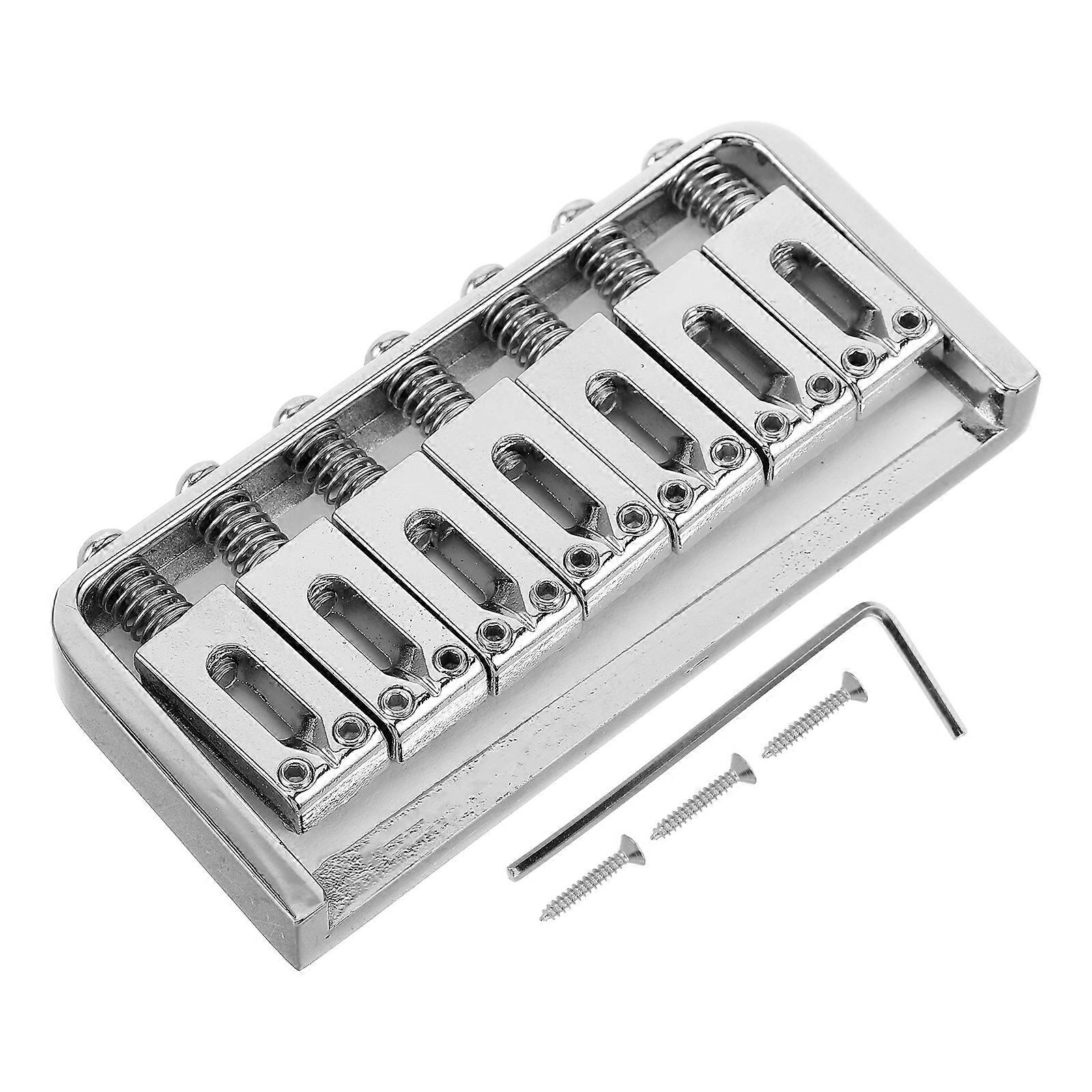 Durable Electric Guitar Bridge Replacement, Roller Design, Easy Installation, Wide Range String Compatibility, Enhanced Playing Comfort
